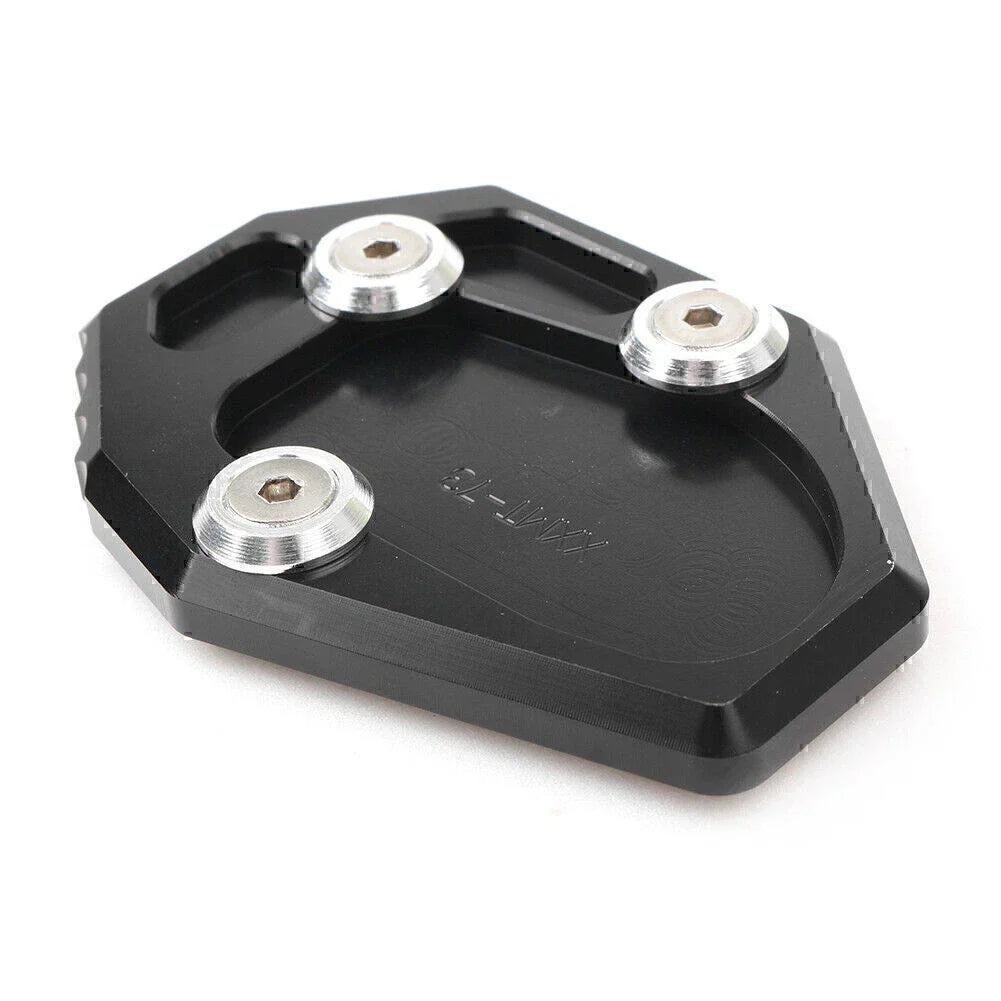 Sidestand Kickstand Extension Pad for Yamaha FZ6R (2009-2015) Black