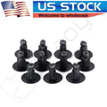 30Pcs 9mm×7.3mm Bumper Clips Rivets Fasteners for Auto Car