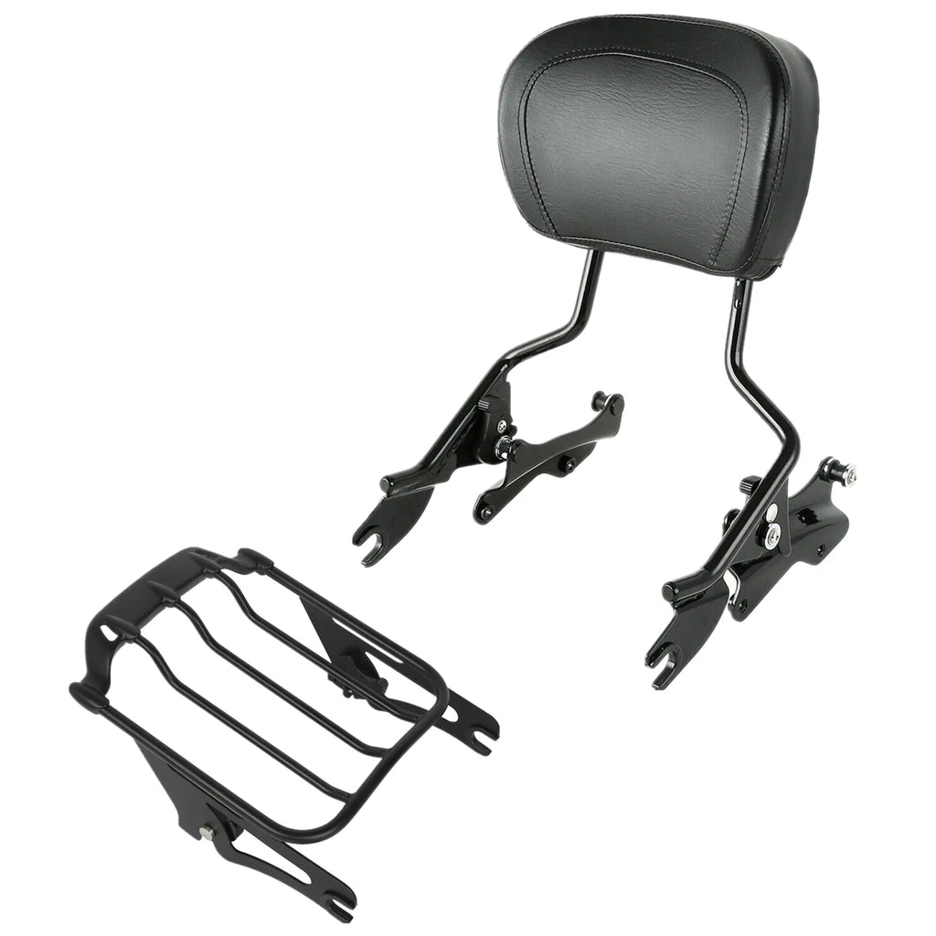 Sissy Bar Luggage Rack Docking for Harley Touring Road Glide (2014–Present)