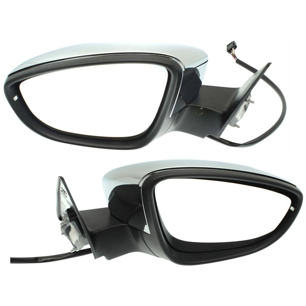 Set of 2 Heated Mirrors for VW Beetle