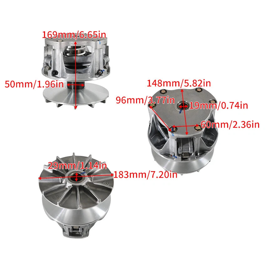 Primary Drive Clutch for Polaris Sportsman 850 (2021–2024) / XP 1000 (2017–2020)