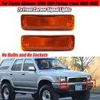 Amber Front Bumper Signal Light for Toyota 4Runner, Pick-Up Truck (1990–1995)