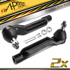 2X Front Outer Tie Rod End for Ford Thunderbird Mercury Cougar (1989–1997)