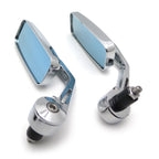 7/8" Handle Bar End Side Mirrors for Honda Yamaha Suzuki (US)