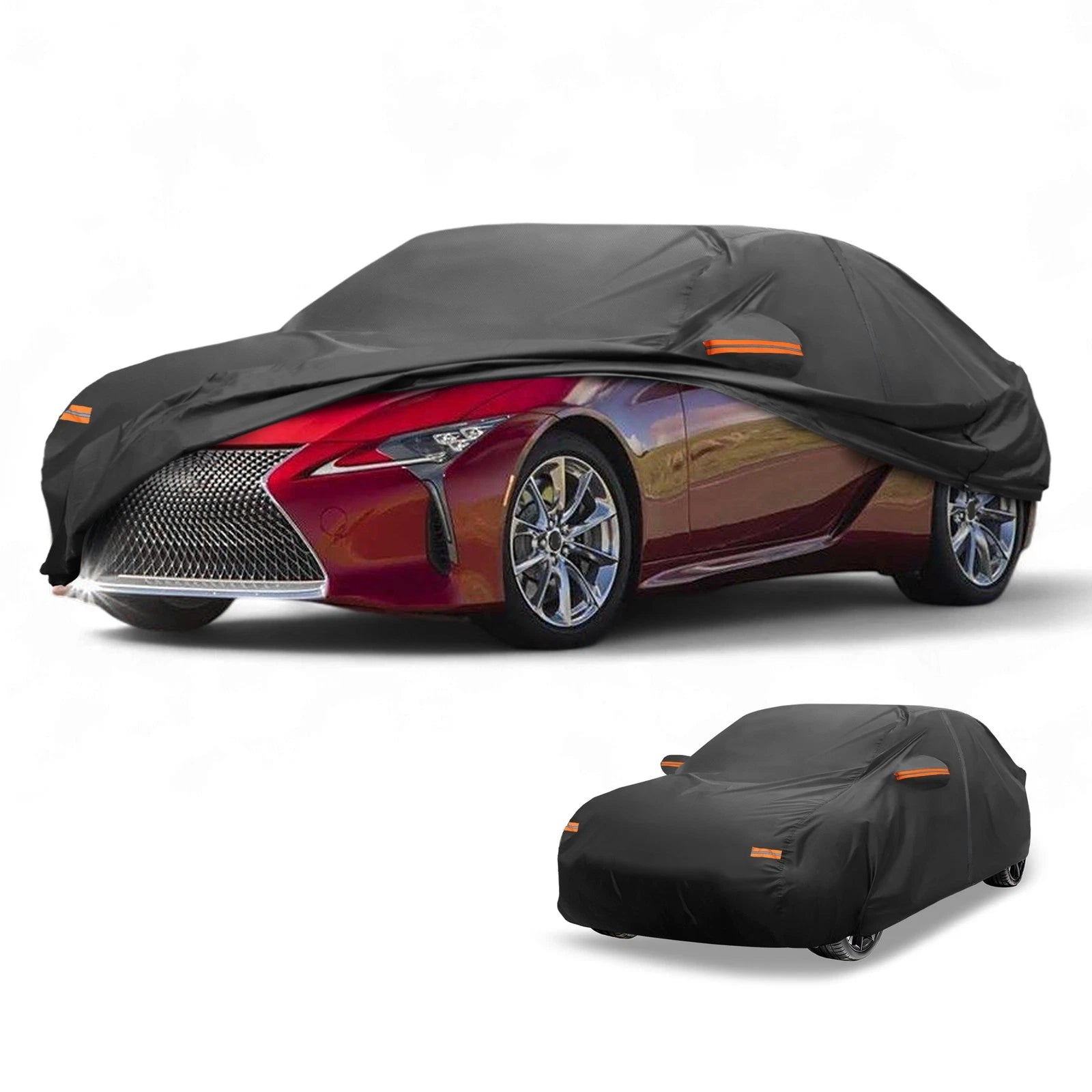 Waterproof All Weather Car Cover for Lexus LC (2018–2023) 190T-PU Zipper