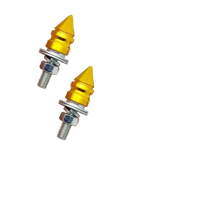 M6 Thread License Plate Screws (Pagoda Style) for Car Motorcycle Vehicles