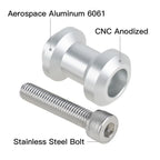Set of 2 Swingarm Spools Sliders M8x1.25 for Kawasaki Ninja 400 250 (2018–2020)
