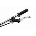 ASV C5 Silver Shorty Clutch Lever for Kawasaki EX500 Ninja (1990–1997)