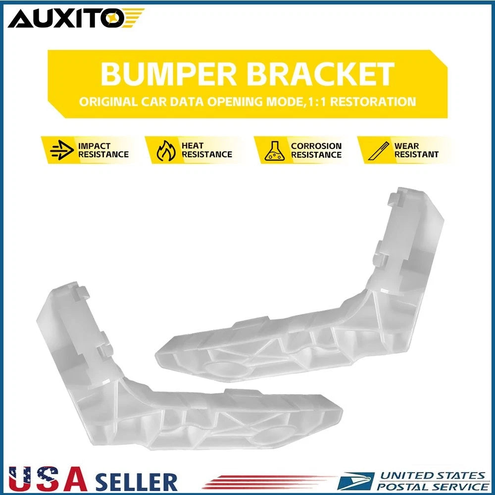 Set of 2 Front Bumper Mounting Brackets for Infiniti G37 (2008–2013) Q60 (2014–2015)