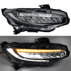 Full LED Right Headlight for Honda Civic (2016–2019)