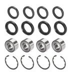 4X Wheel Bearing w/Circlip for Kawasaki Bayou Prairie 300 400 (1990–2004)