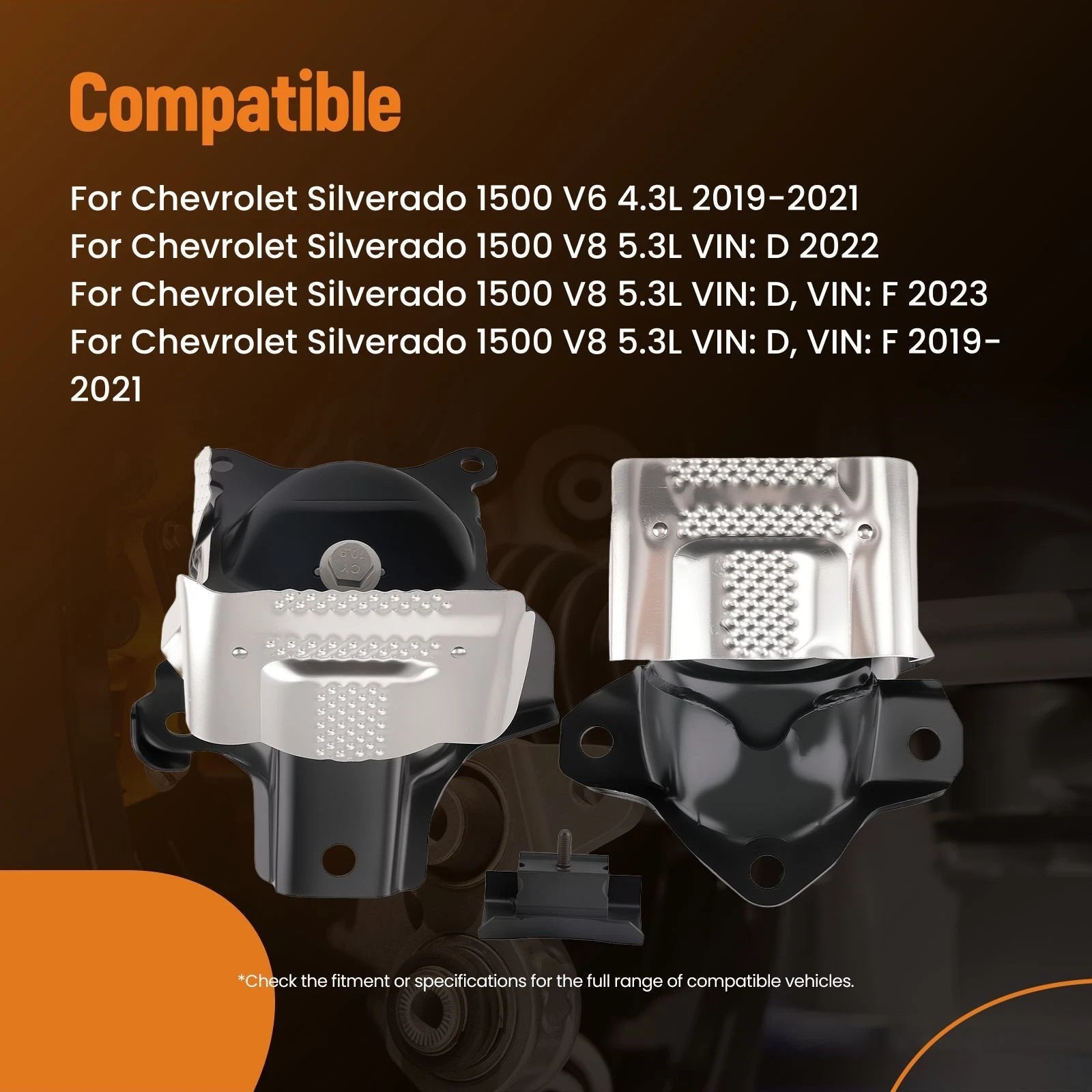 Motor Mount for Chevrolet Silverado GMC Sierra 1500 (2019-2023)
