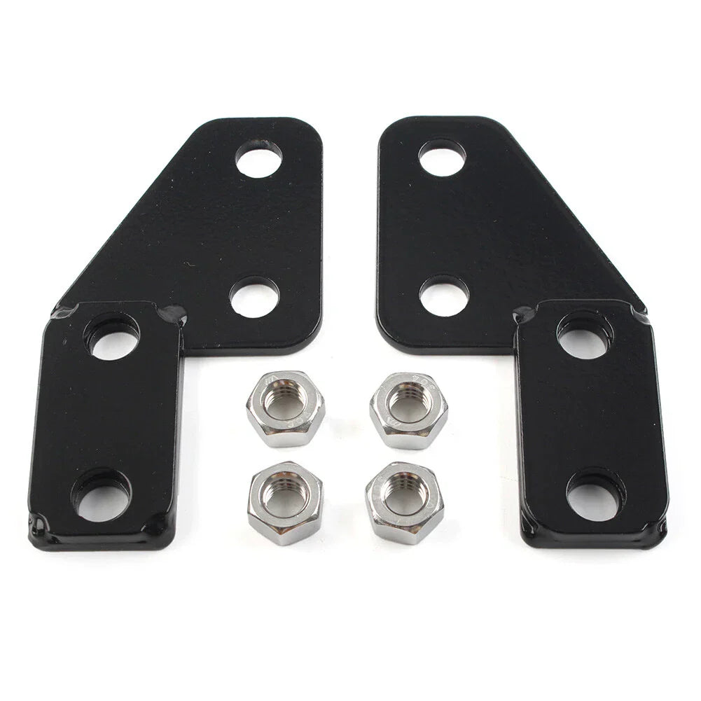 Black License Plate Bar Eliminator for Harley FLT FLHT (1997-2008)