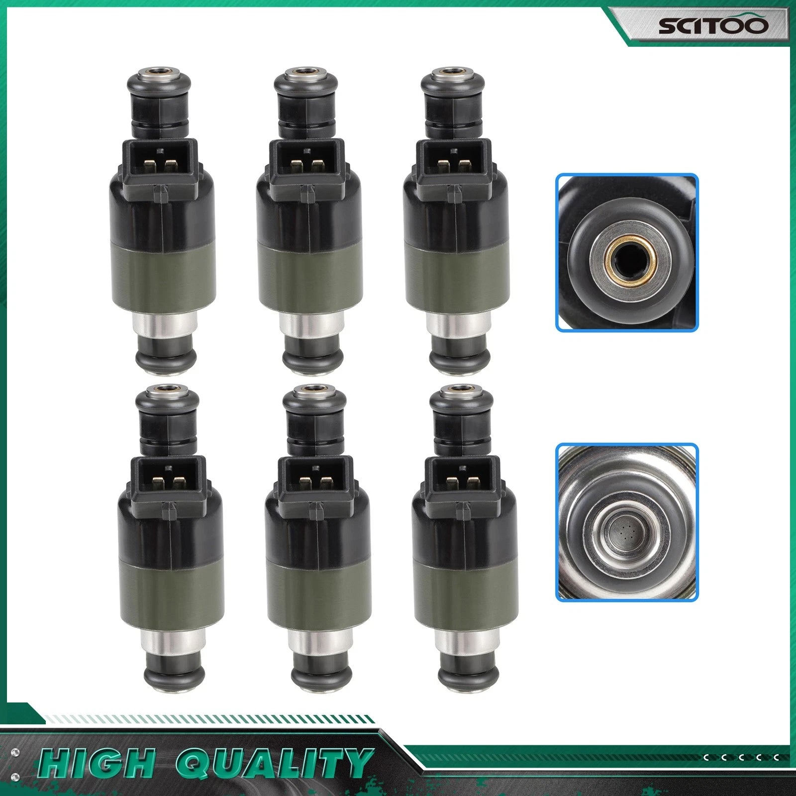6x Fuel Injectors for Chevrolet Malibu Lumina Pontiac Grand Am Camaro 3.1L 3.4L
