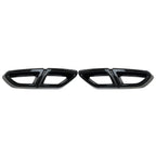Carbon Fiber Rear Exhaust Muffler Tail Pipe Cover for VW Passat (16-19)