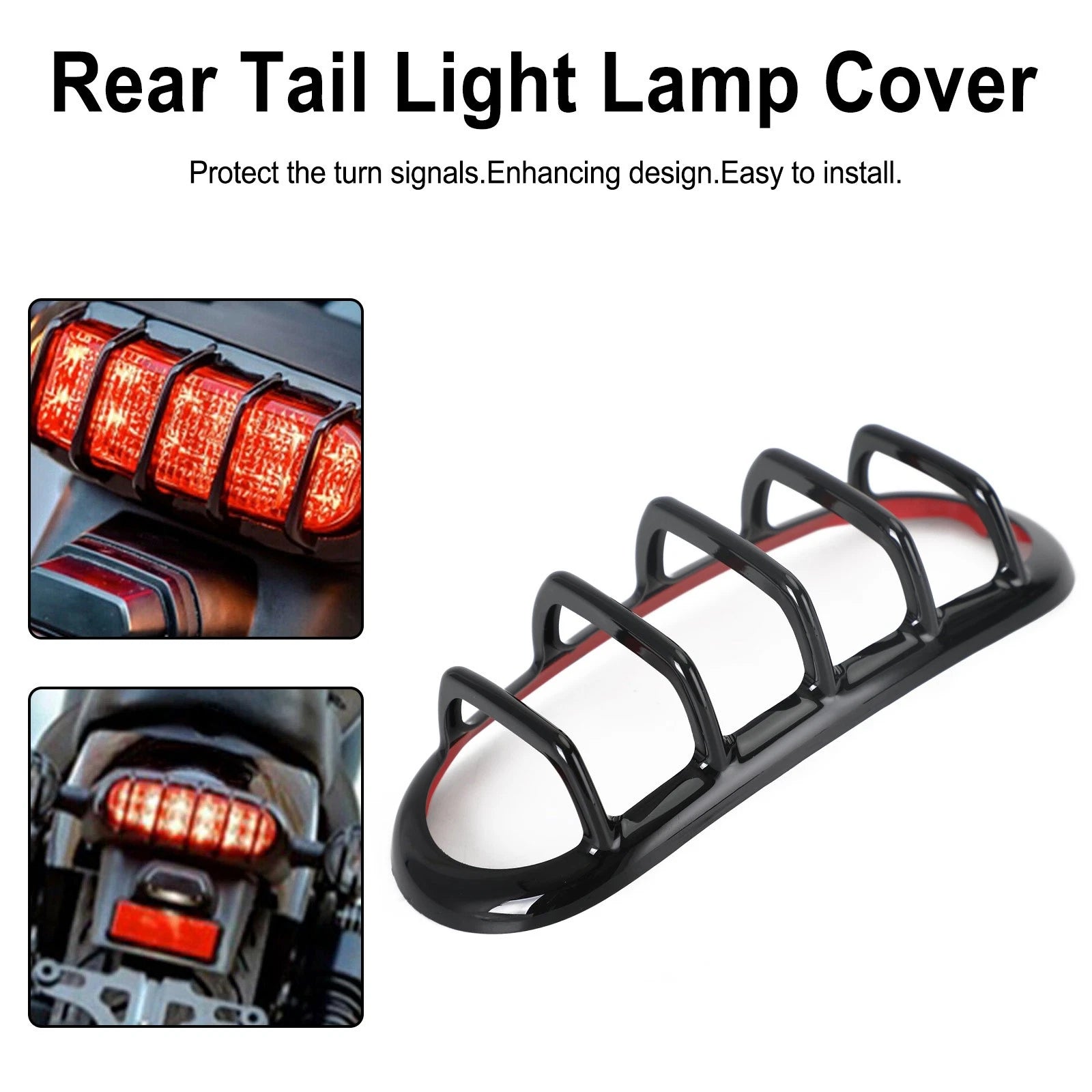 Rear Tail Light Lamp Cover Trim for Honda Rebel CMX 300 500 (2017–2021)