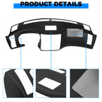 Dash Cover for Infiniti FX35 (2006–2008) Black Painted