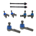 8PC Tie Rod Ends and Ball Joint Kit for GMC Canyon, Chevrolet Colorado (2004–2012)