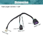 Car Camera Wiring Harness 68189124AC for Dodge Ram 1500 2500 3500 (2013–2017)