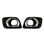 1 Pair Front Bumper Fog Light Cover Trim for Pontiac Vibe (2003–2008)
