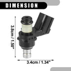 Fuel Injectors for Honda Generators - Metal Black (No specific years available)
