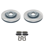 DuraGo Front Rotors & Bosch QuietCast Brake Pads Kit for Optima