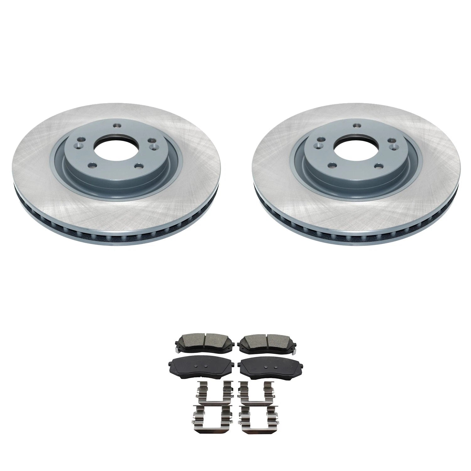 DuraGo Front Rotors & Bosch QuietCast Brake Pads Kit for Optima