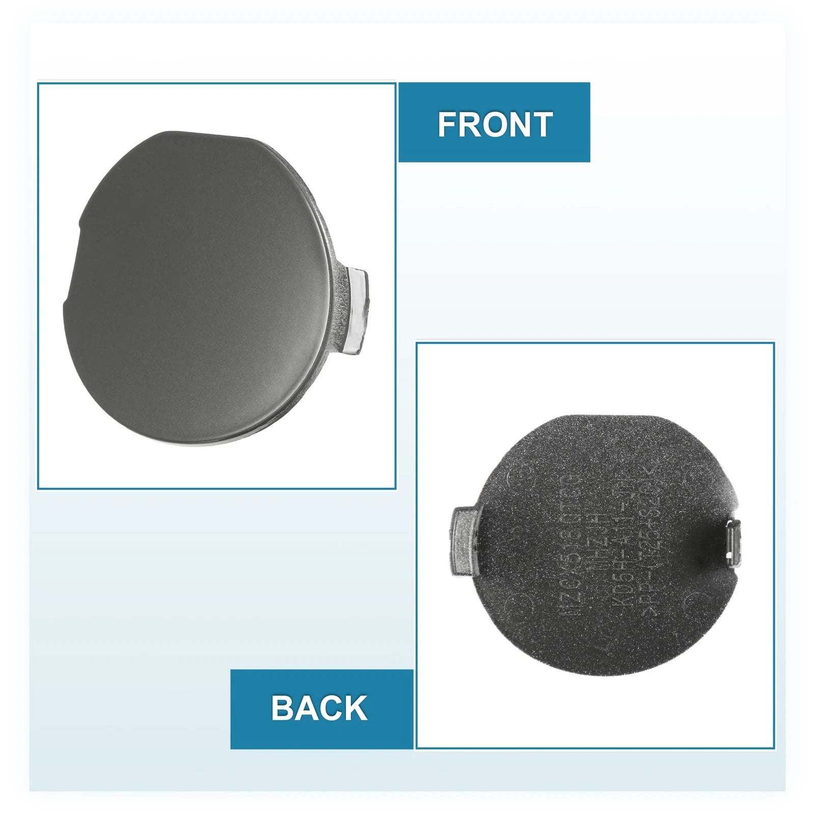 Tow Hook Cover Cap for Mazda CX-5 (2017–2021) - Gray
