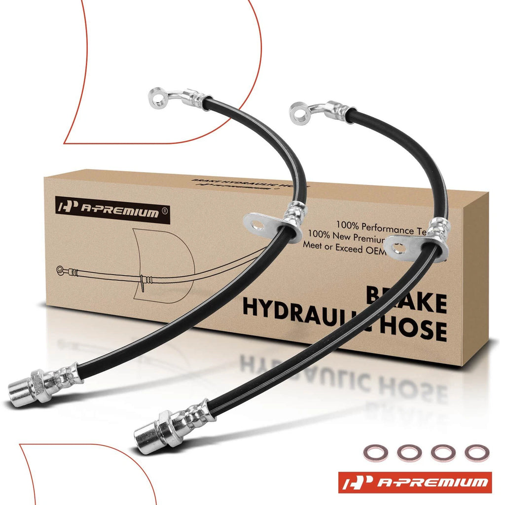 2X Rear Brake Hydraulic Hose for Subaru BRZ (2013–2016)