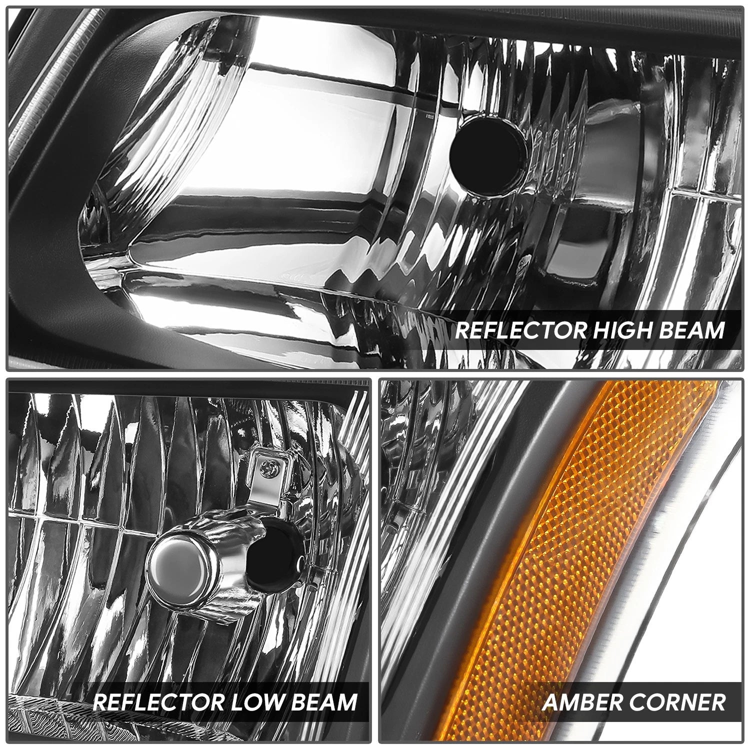 Headlight Bumper Signal Lamp for Chevy Avalanche Silverado (2003–2007)