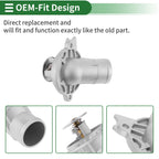 Engine Coolant Thermostat Housing Assembly for Mercedes-Benz C240 E320 E500 (2001–2005)