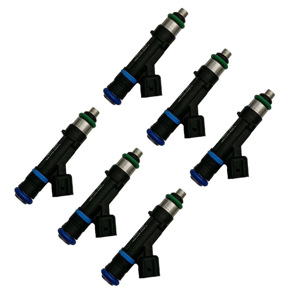 Set of 6 Fuel Injectors for Jeep Dodge Mitsubishi 3.7L (2004–2012)