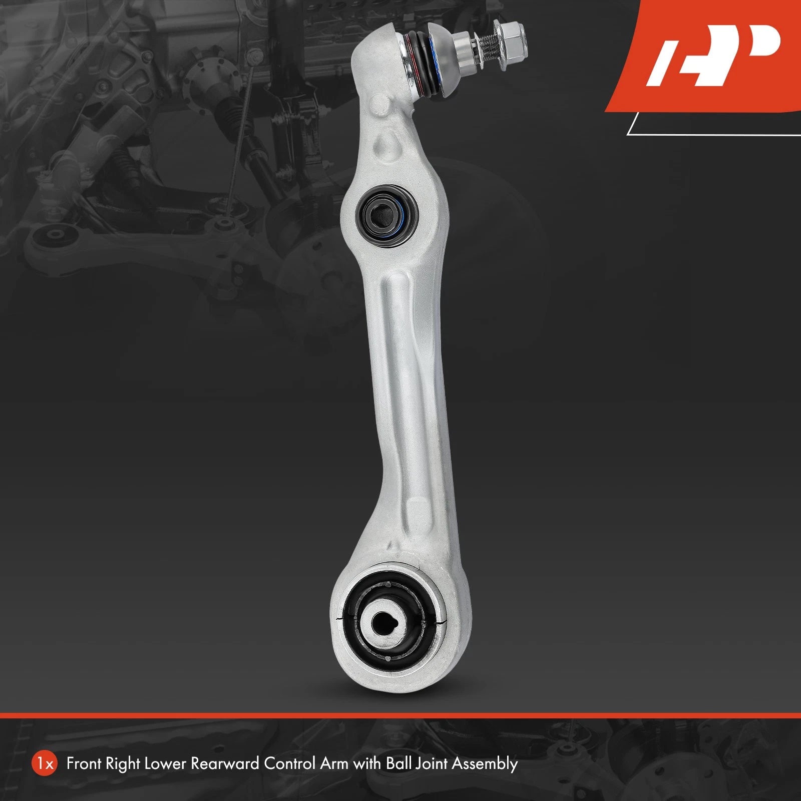 Front Right Lower Rearward Control Arm with Ball Joint for Benz W222 (2014–2020)
