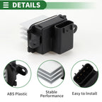 HVAC Blower Motor Resistor No. 9L3Z19E624B for Ford F-550 Super Duty (2008–2016)