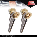 1/4" Brass Lock On Tire Inflator Air Chuck for Universal Use