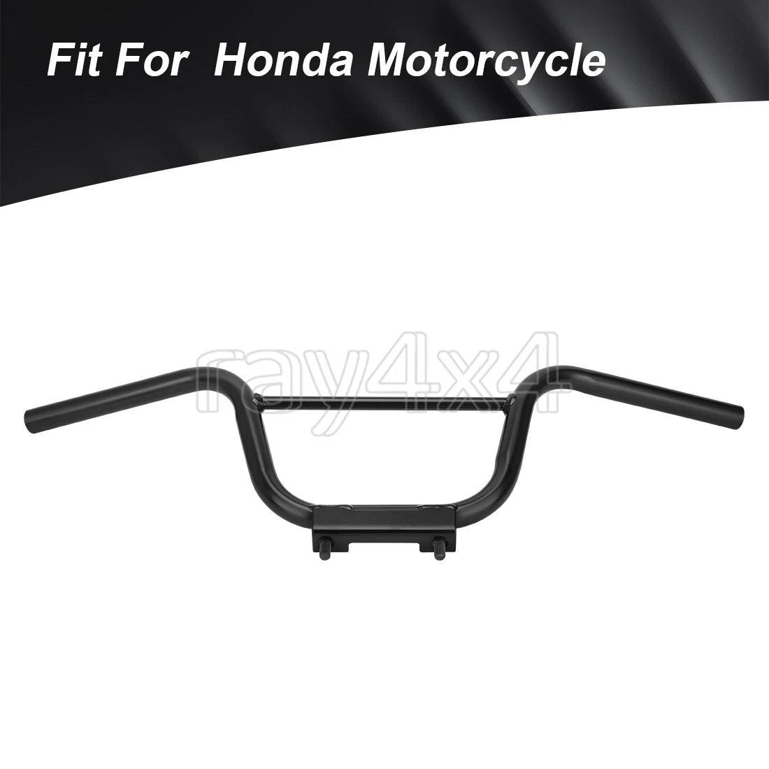 Black Handlebar 53100-GEL-306 for Honda CRF50F (2013–2024)
