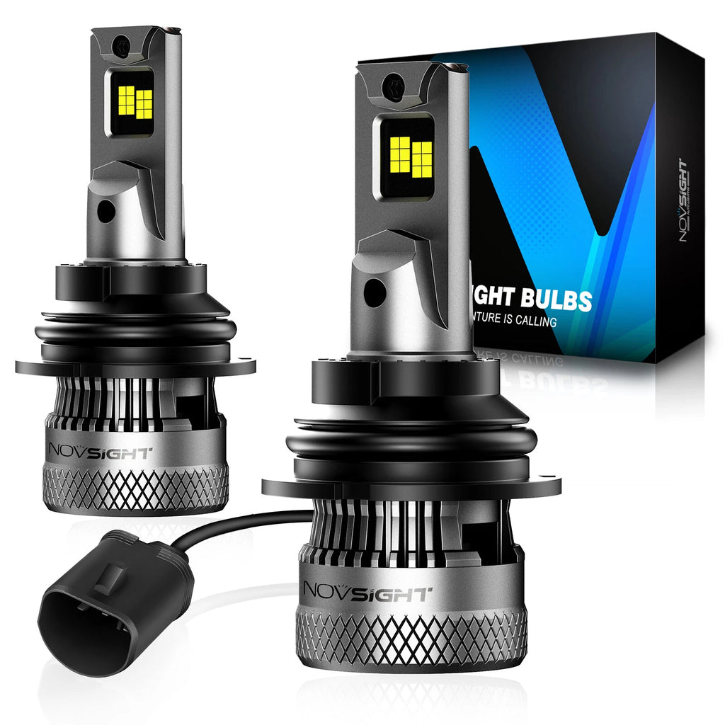 2X 9004 LED Headlight Bulb Conversion Kit for
