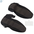 Set of 2 High Back Car Seat Covers for Ford Ranger (1998–2003) Black/Charcoal