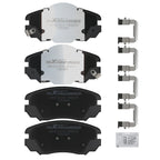 Front Ceramic Brake Pads Kit for Chevrolet Equinox, Impala, Malibu (2005–2020)