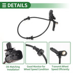 ABS Wheel Speed Sensor No. 90766358 for Buick Envision (2018) Rear Right