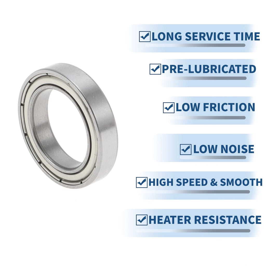 6803ZZ Deep Groove Ball Bearing for Scooter Skateboard Wheel (P4, 17x26x5mm)