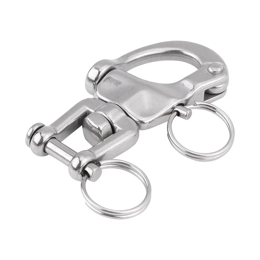 Silver Snap Shackle / 1 x / Spinnaker Halyard