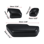 6 x Black Door Seat Adjust Button Switch Covers for Mercedes Benz B180 B250