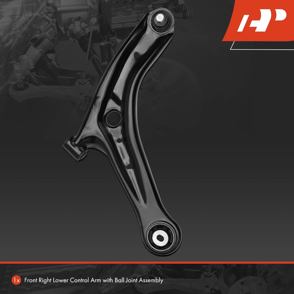 Front Right Lower Control Arm with Ball Joint for Ford Fiesta (2011–2019)