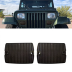 Smoked Front Turn Signal Light Housings for Jeep Wrangler (2018-2023)