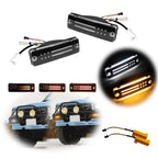 Amber LED Signal Lights with Smoked Lens for Toyota 4Runner & Pickup (1984–1988)