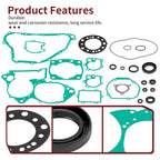 Engine Complete Gasket Kit w/Oil Seal for Honda CR250R (2002–2004)