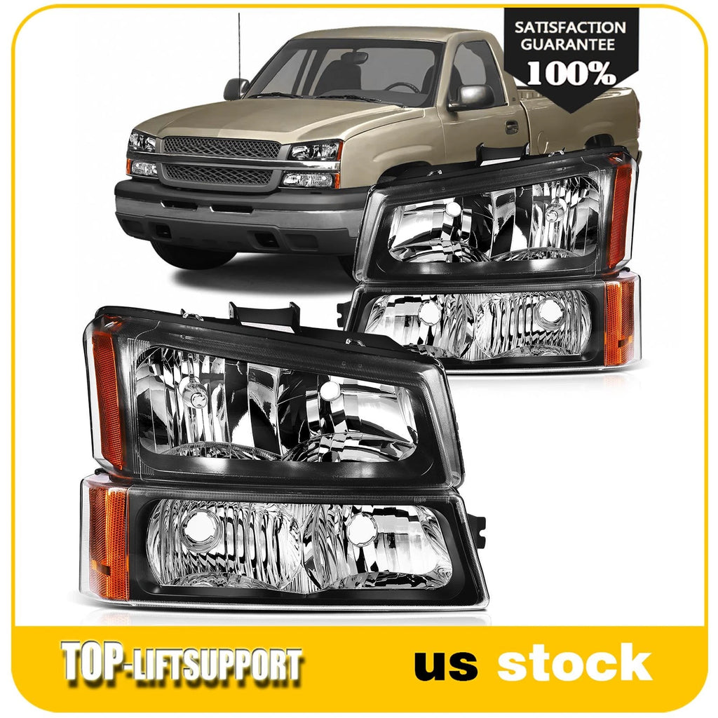Headlight Assembly for Chevy Silverado Avalanche 1500 2500 (2003–2007)