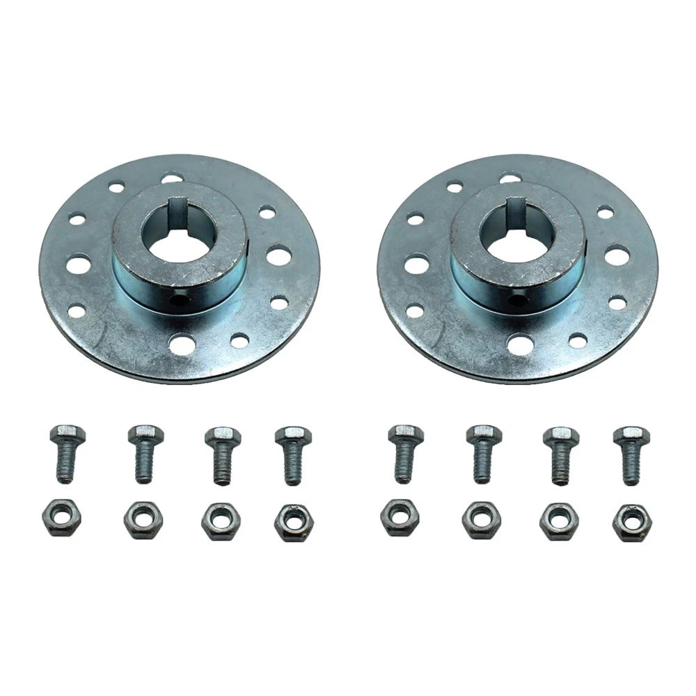 Set of 2 Sprocket Hubs with Hardware Kits for Mini Bikes