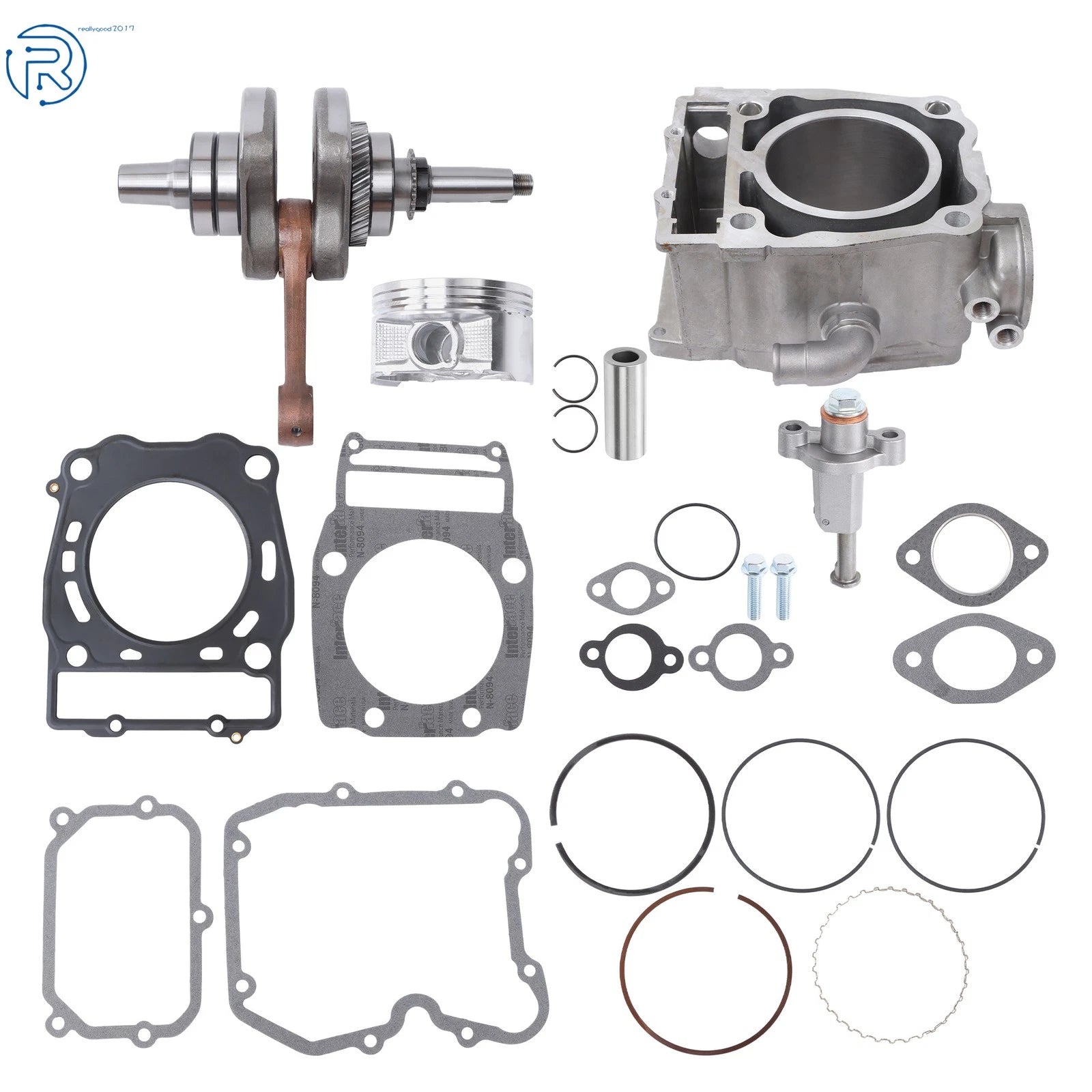 Crankshaft, Cylinder Sleeve, Cylinder Block with Water Pipe for Polaris 500 (2012–2013)